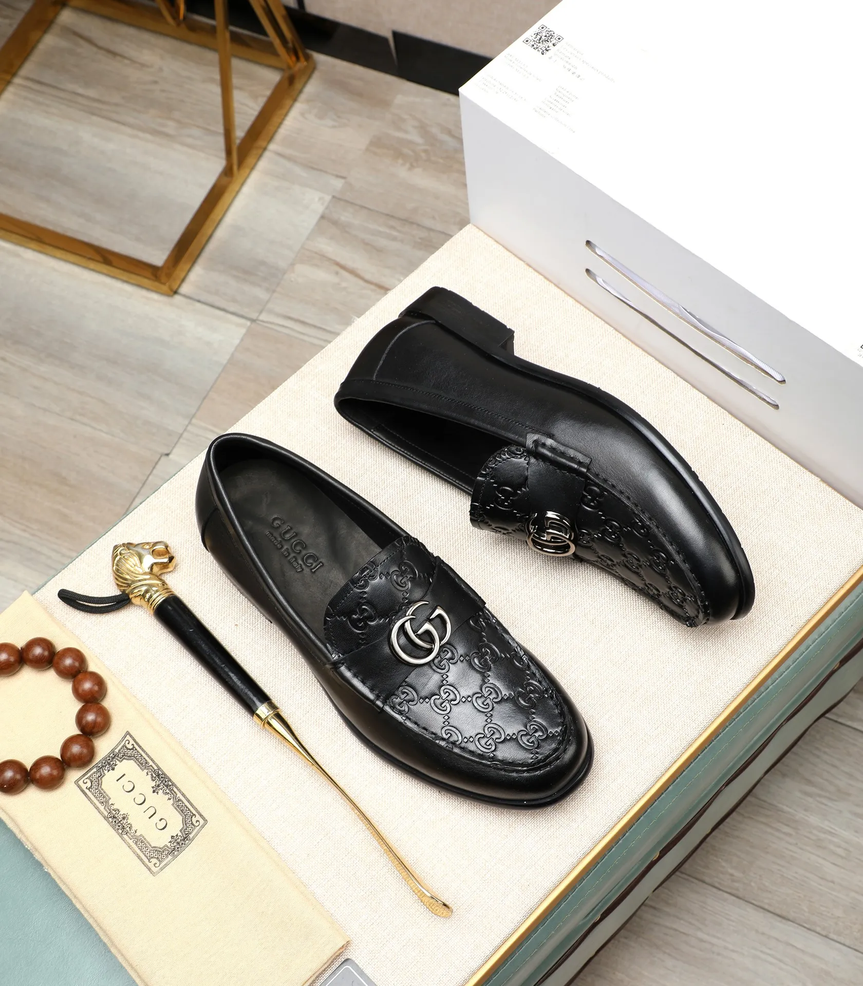 Men's shoes 💰500 📛📛 Original version (water-dyed cow lining) GUCCI official website formal shoes 🌀 Italian 🇮🇹 imported cowhide ➕ top imported water-dyed cowhide lining 💋 fine handmade original bottom, the real thing looks better when photographed in person Standard size 38-44 (45 46 customized)